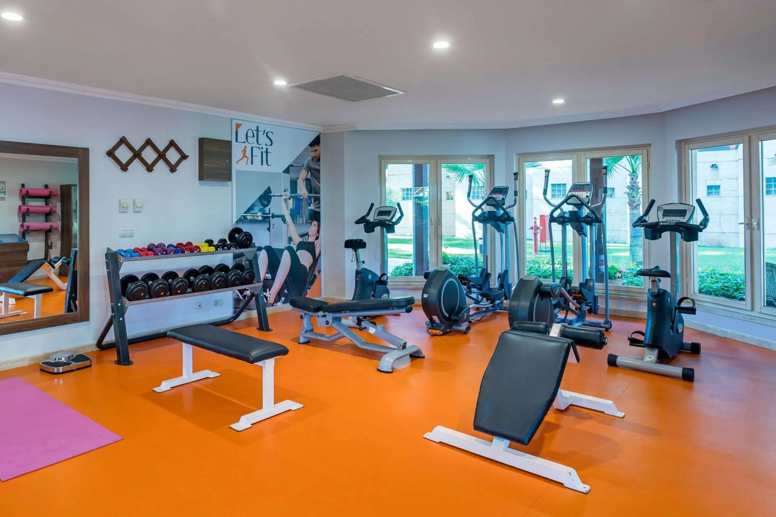 Fitness centre/facilities in Seven Seas Hotel Life - Ultra All Inclusive & Kids Concept