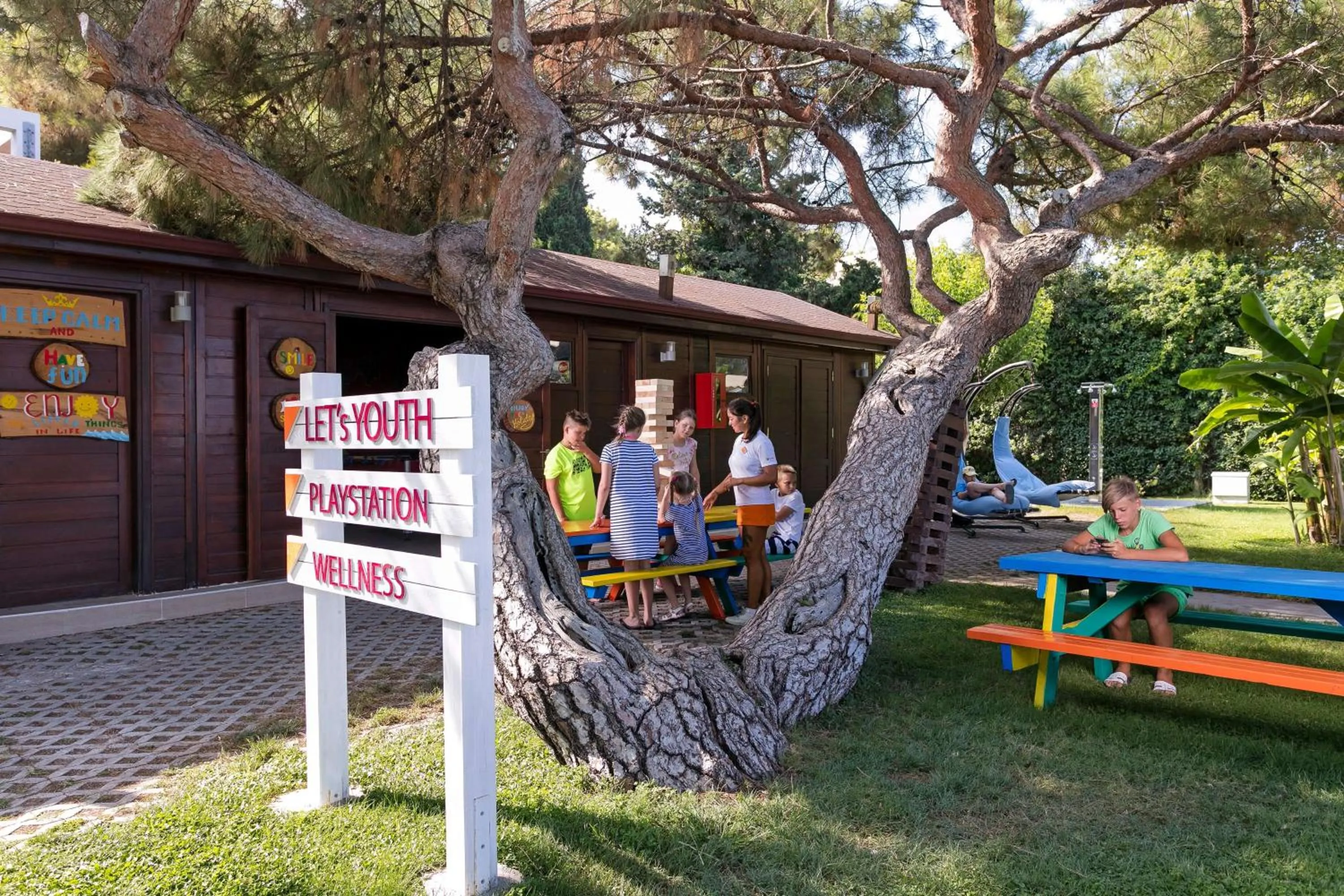 Fitness centre/facilities in Seven Seas Hotel Life - Ultra All Inclusive & Kids Concept