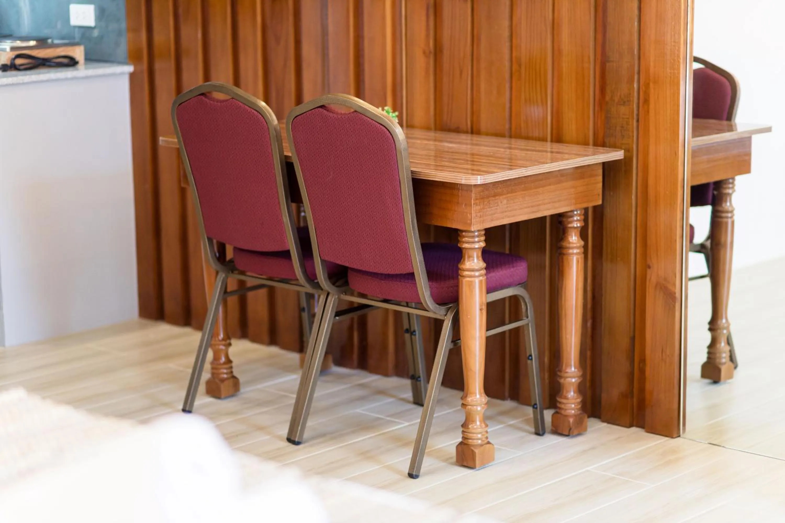 kitchen in E L Westensee Resort