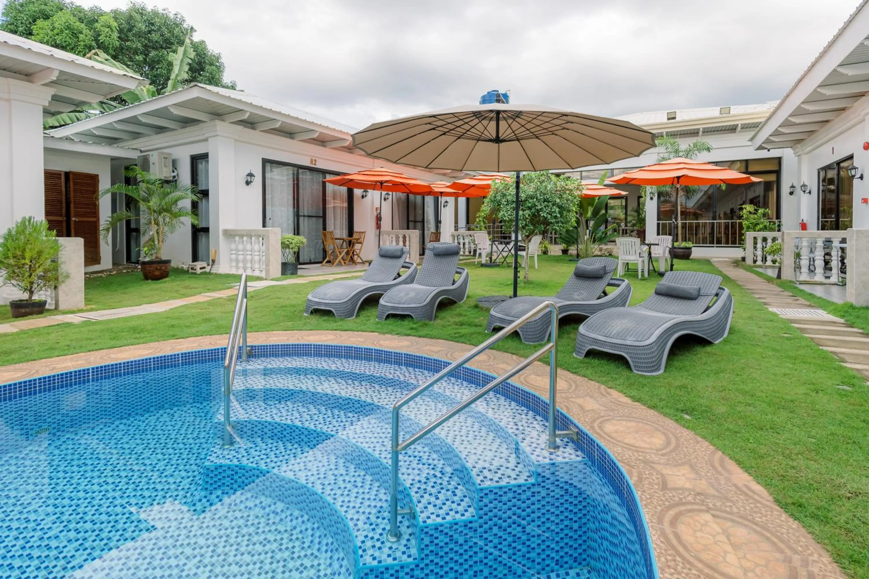 Swimming pool in E L Westensee Resort