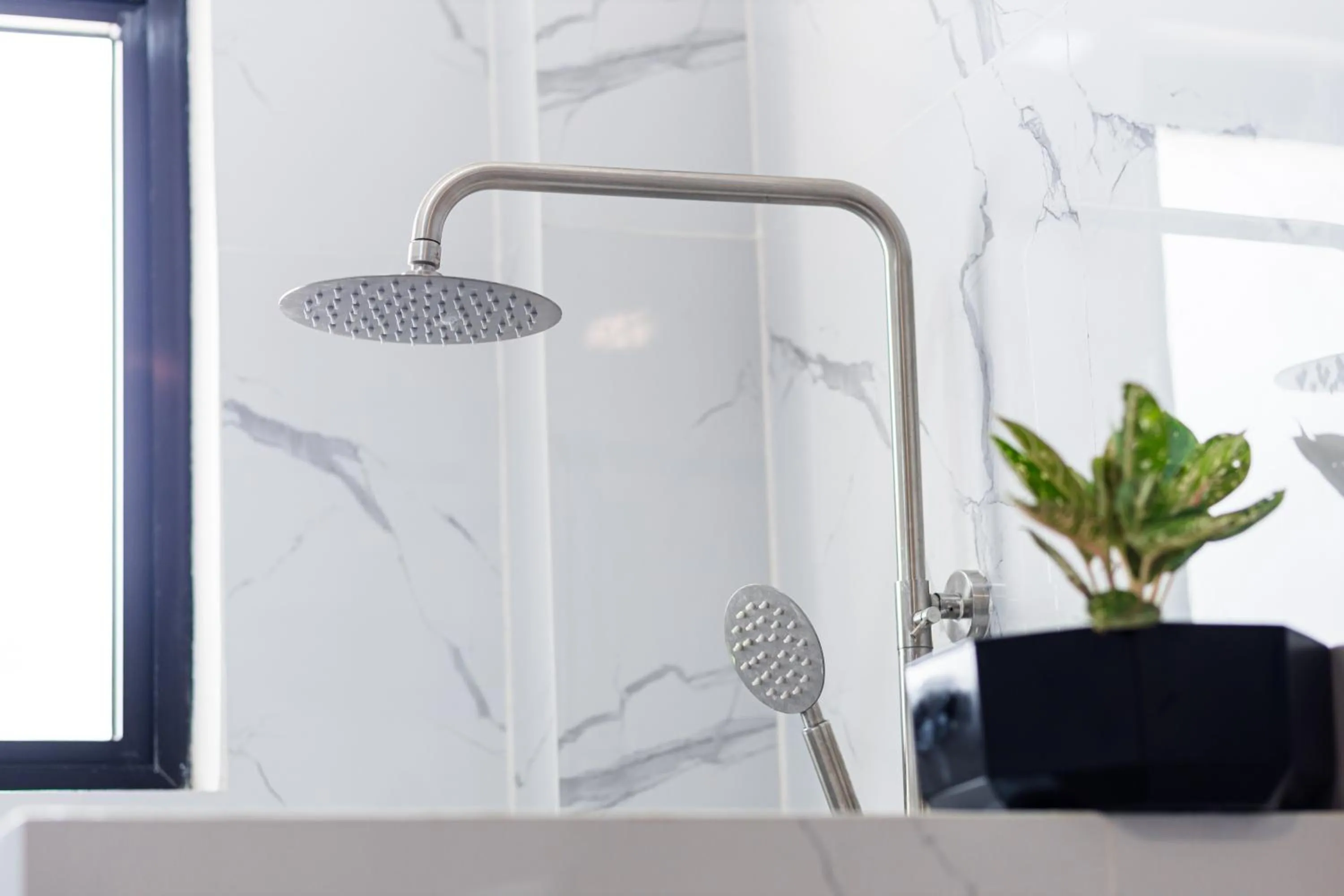 Shower in E L Westensee Resort