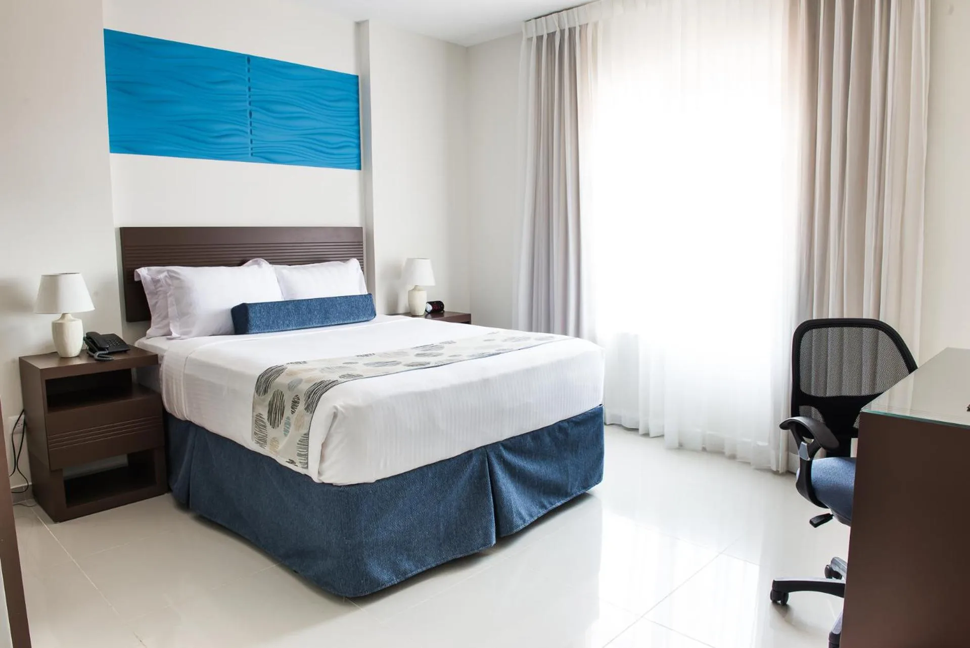 Bed in Hotel Latitud 15