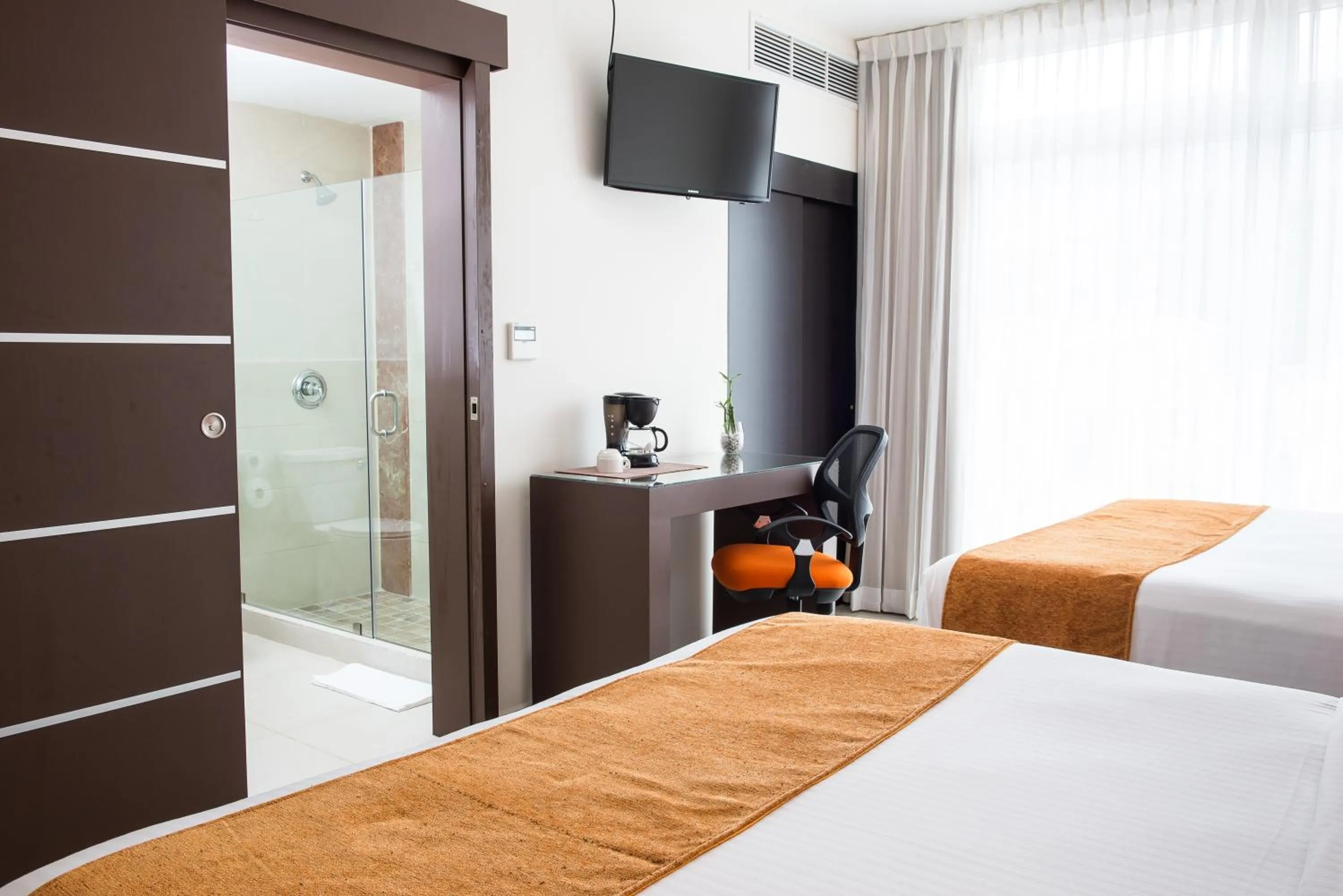 Bedroom, Bed in Hotel Latitud 15