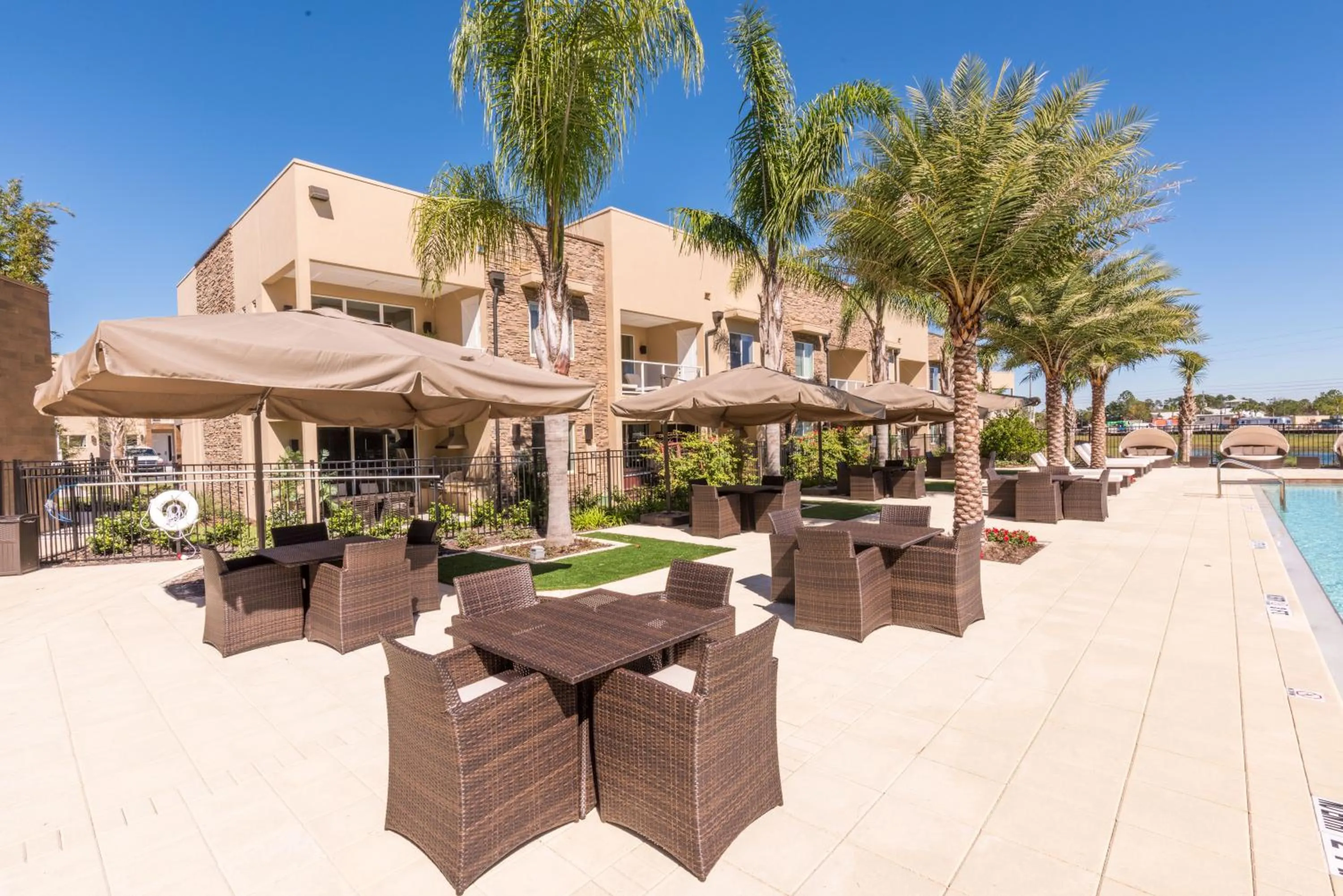 Patio in Magic Village Yards Trademark Collection by Wyndham