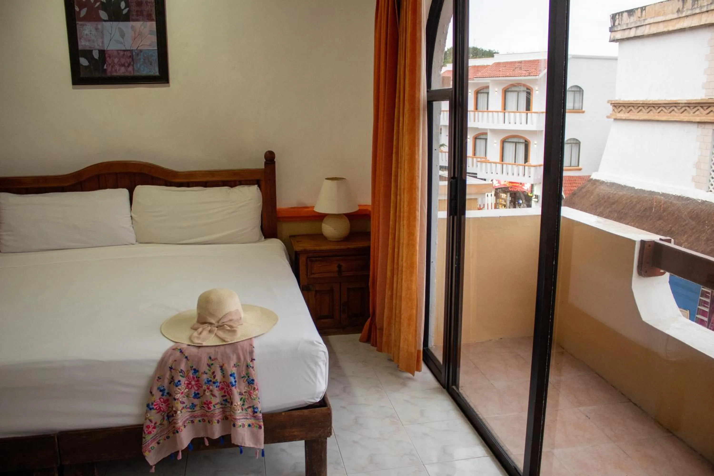 Bed in Hotel Vista Caribe 5ta Av a 5 Pasos de la Playa