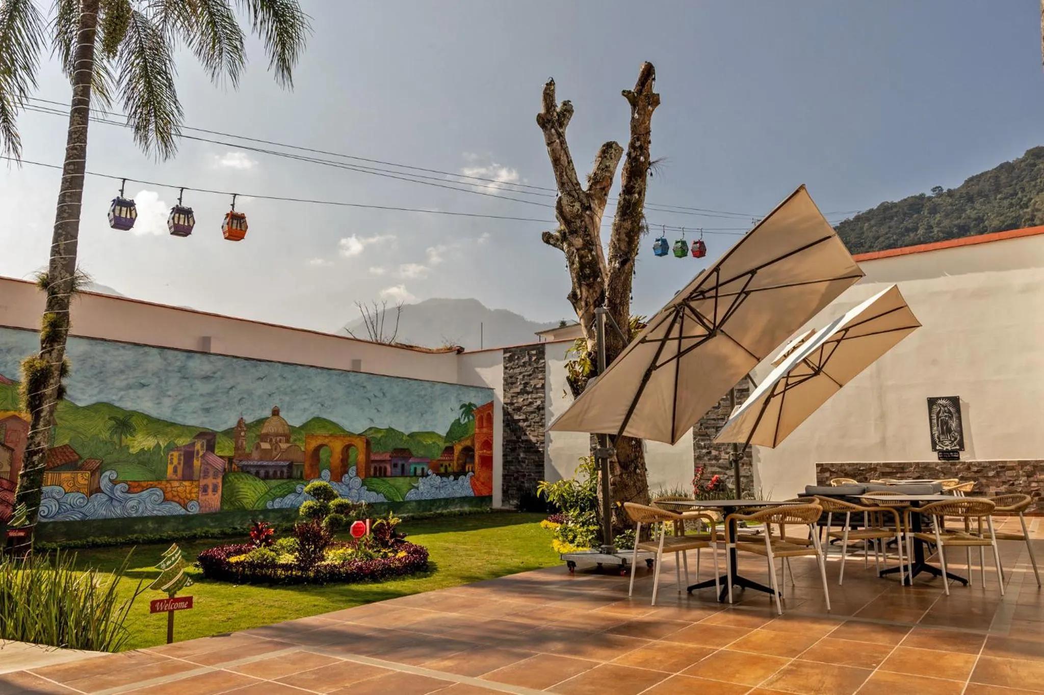 Garden in Hotel Boutique Típico