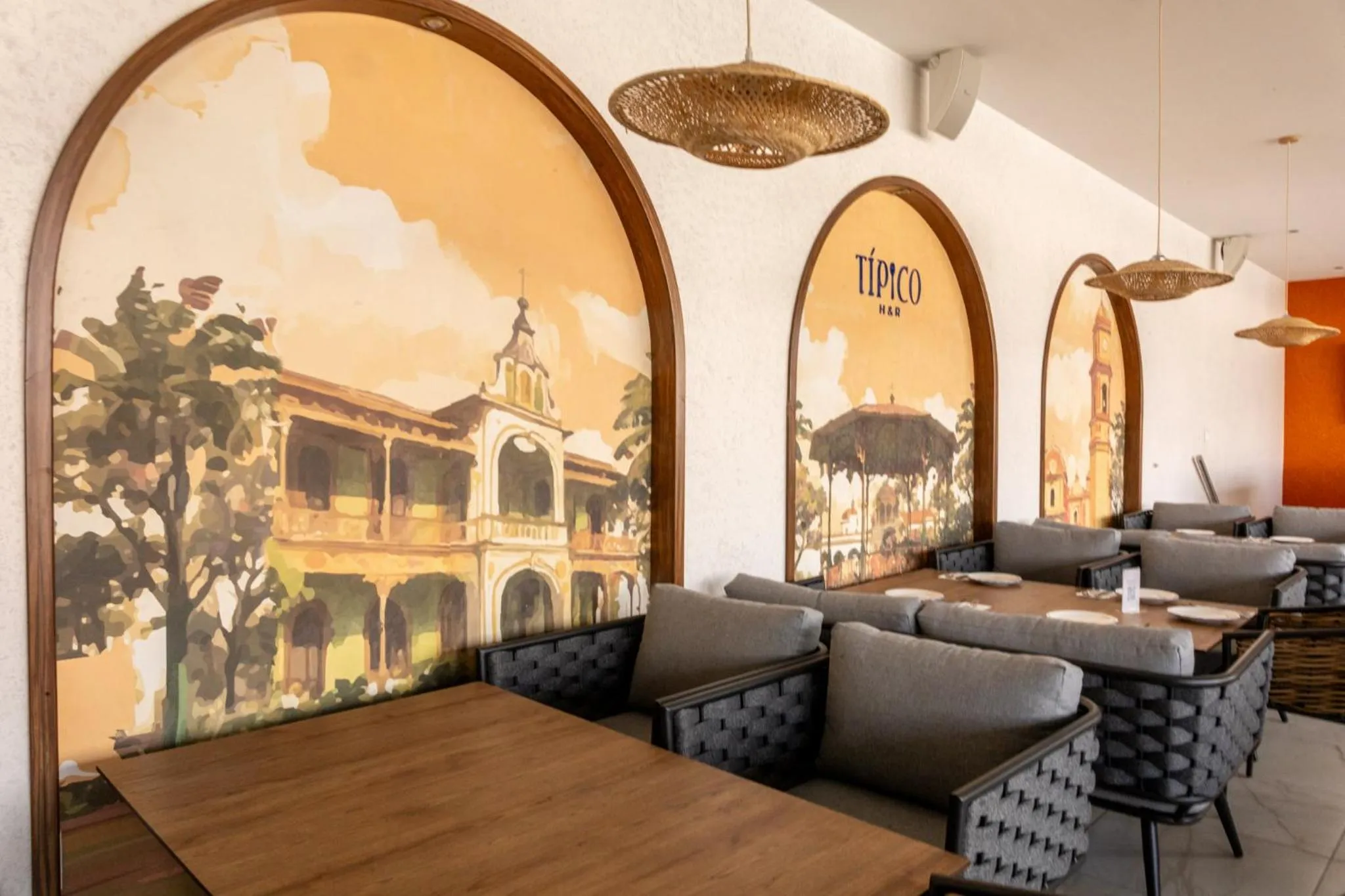 Restaurant/places to eat in Hotel Boutique Típico