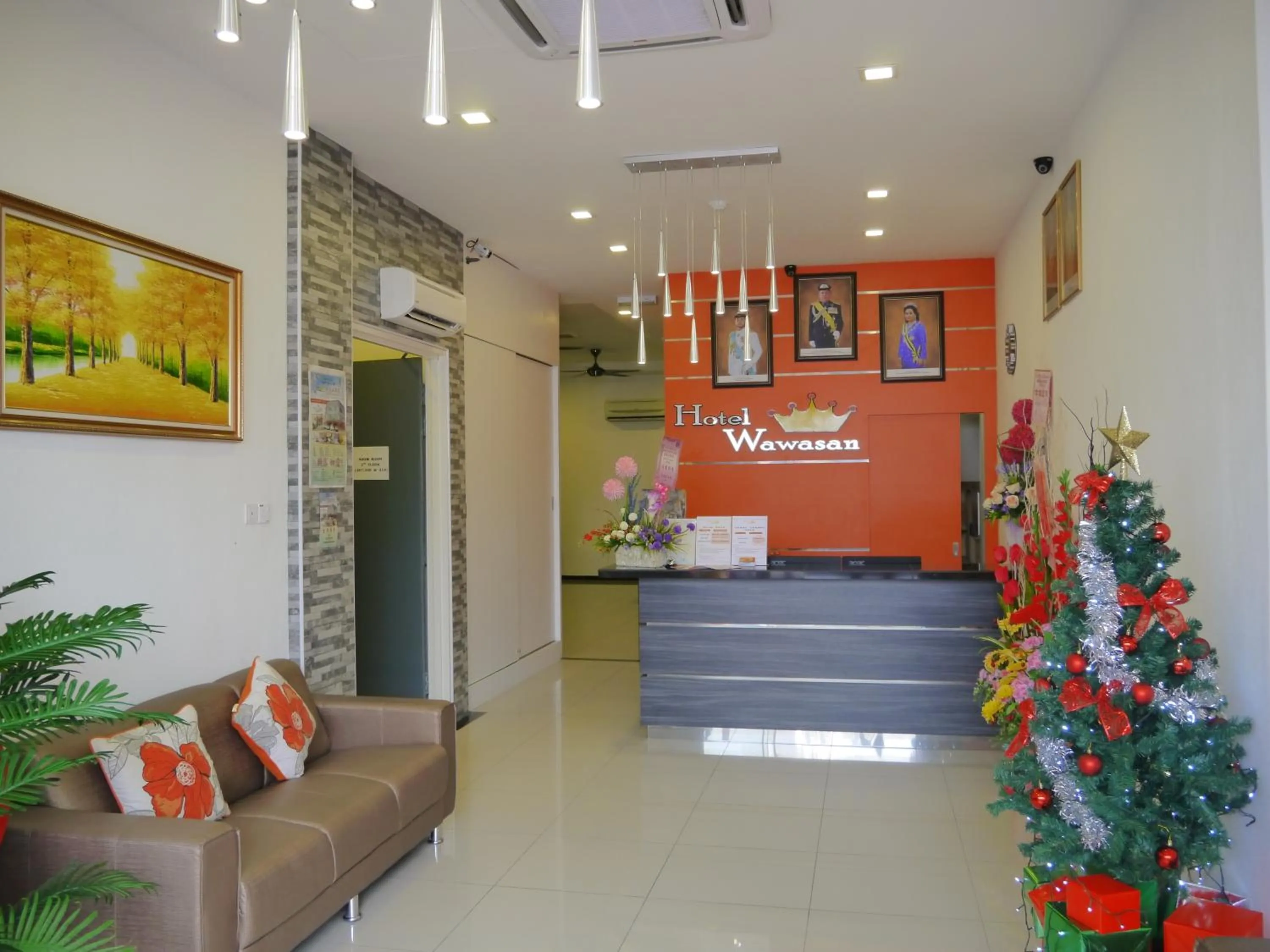 Lobby or reception in Hotel Wawasan