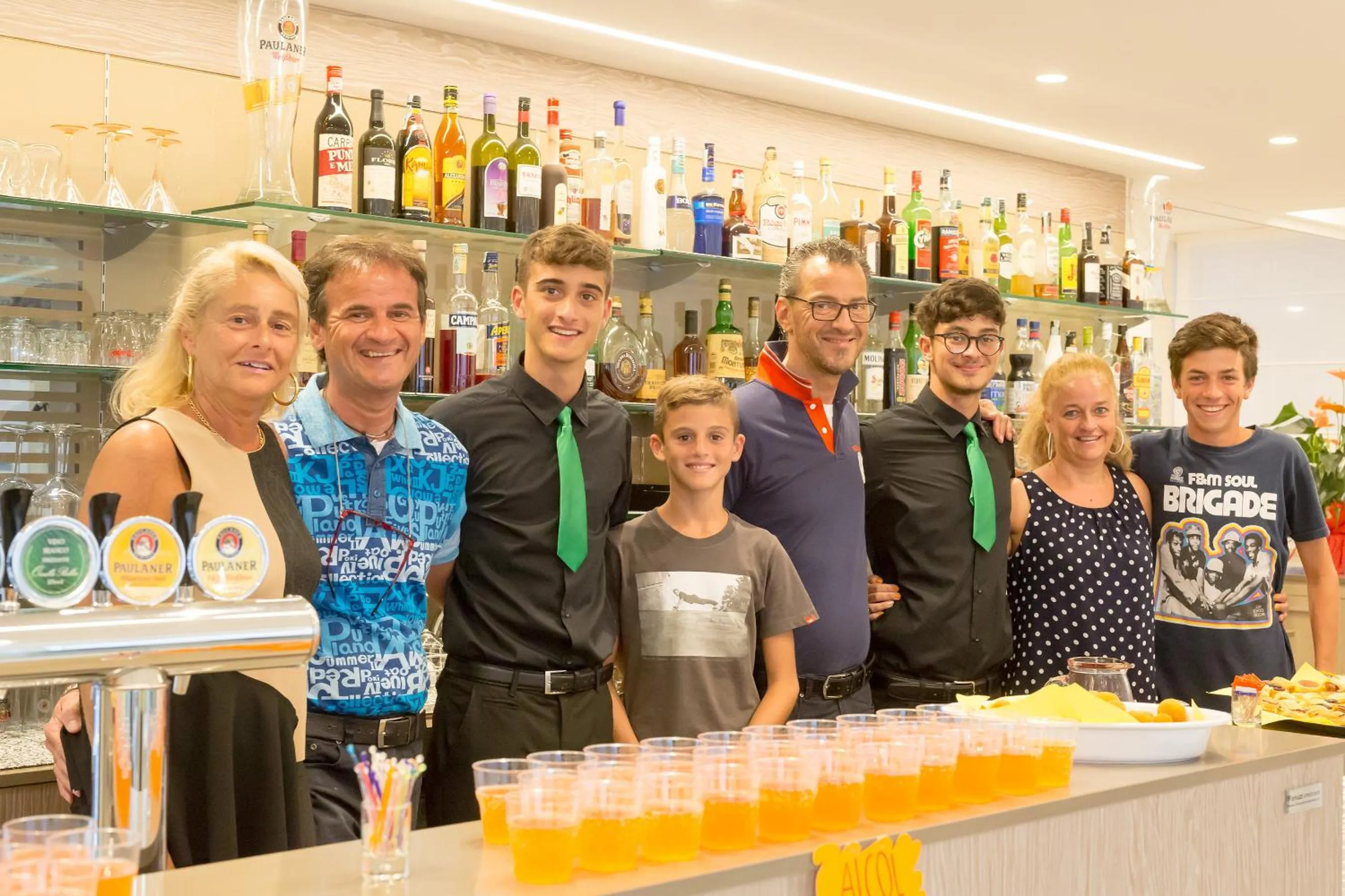 Family in Hotel Montreal