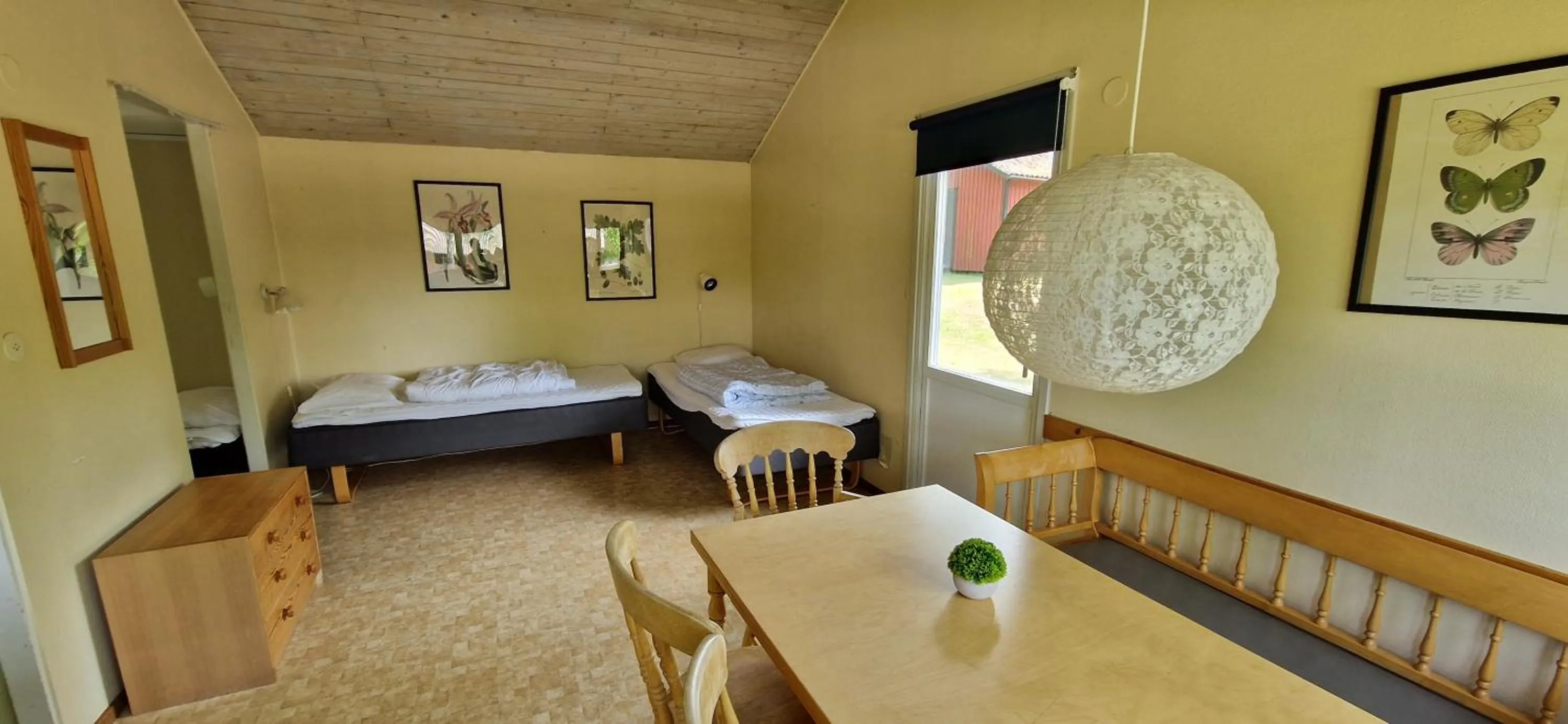 Bed in Långasjönäs Camping & Stugby