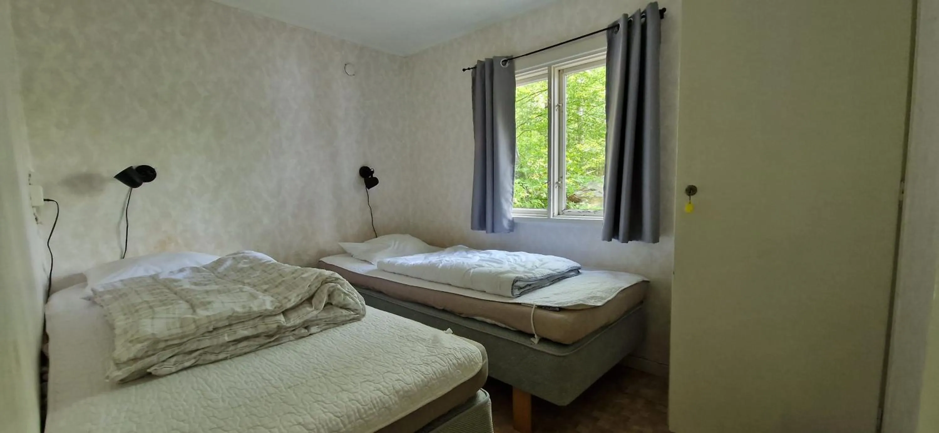 Bed in Långasjönäs Camping & Stugby