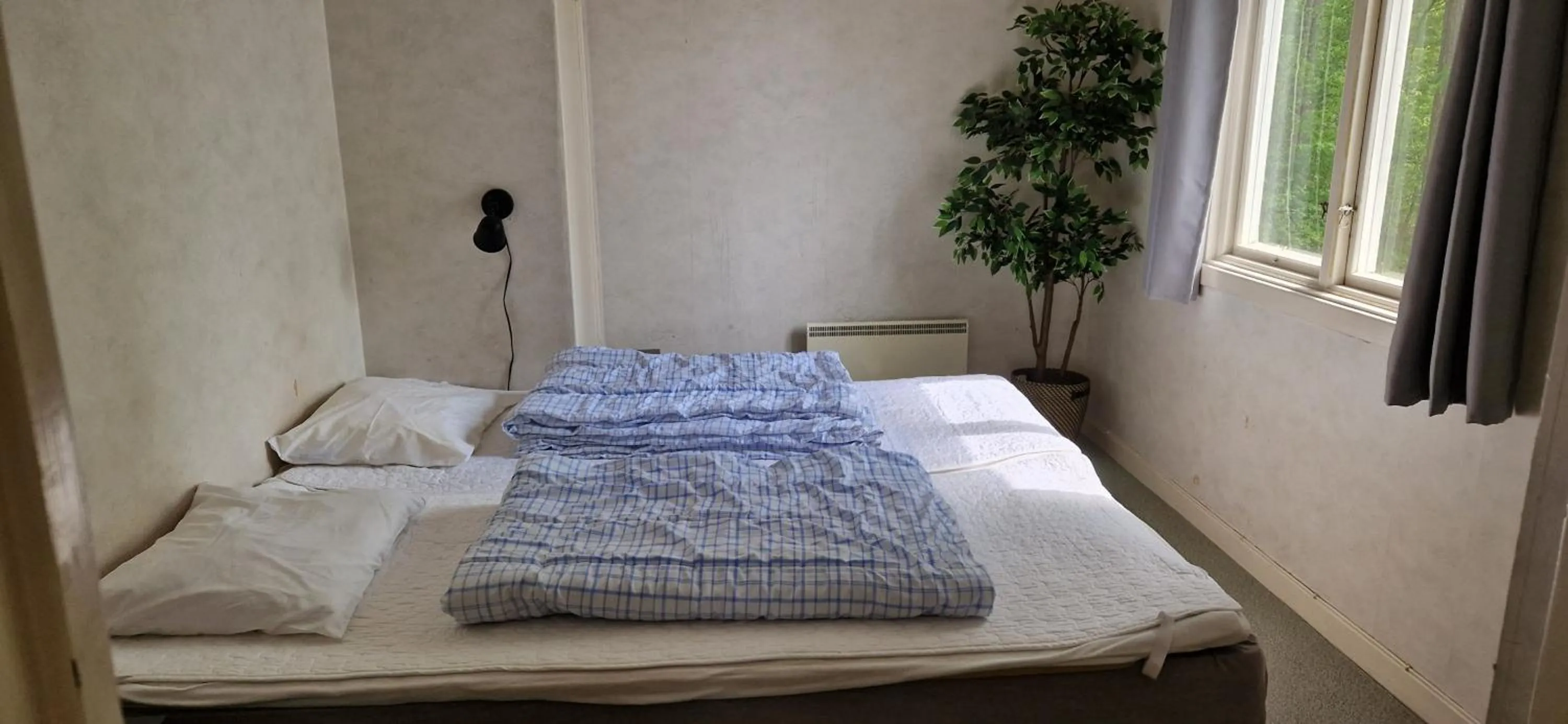 Bed in Långasjönäs Camping & Stugby