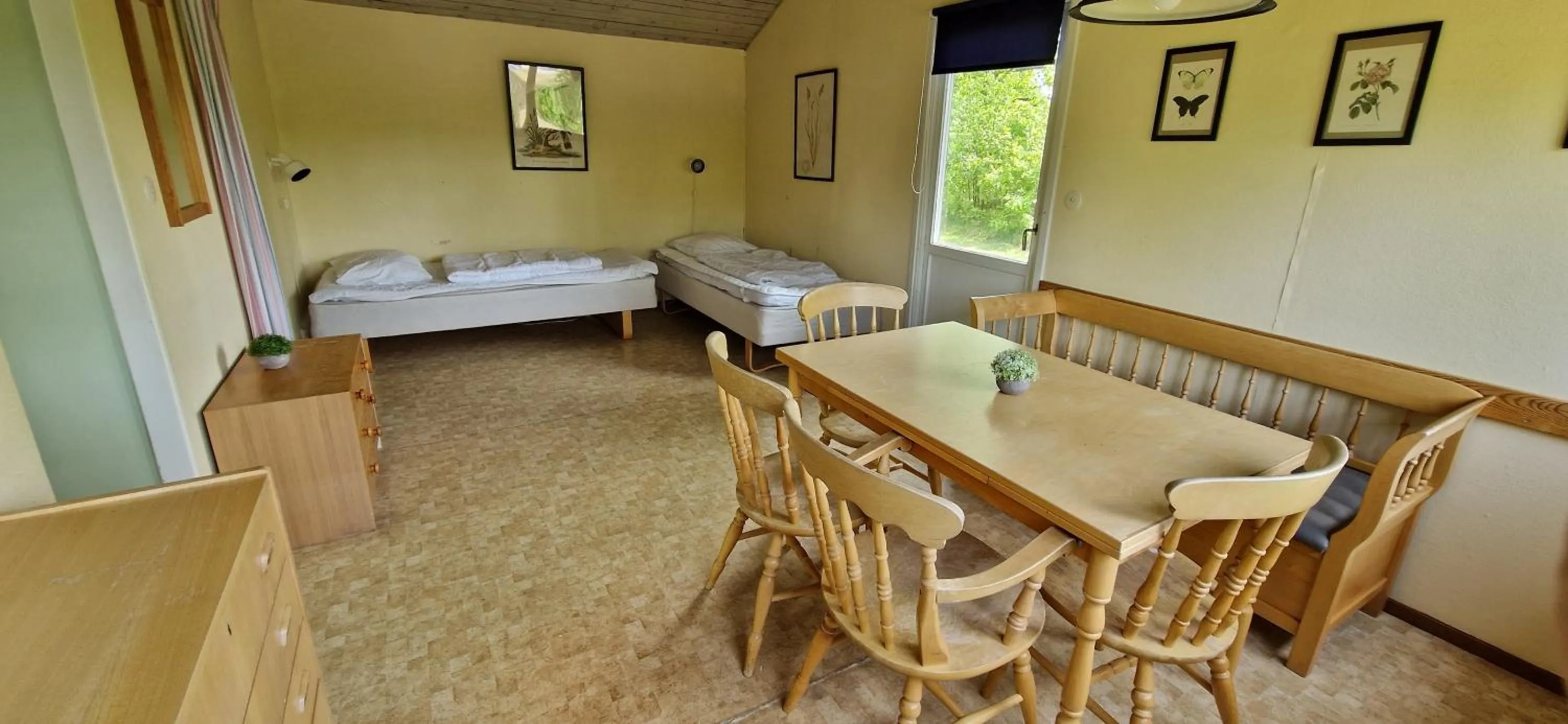 Bed in Långasjönäs Camping & Stugby