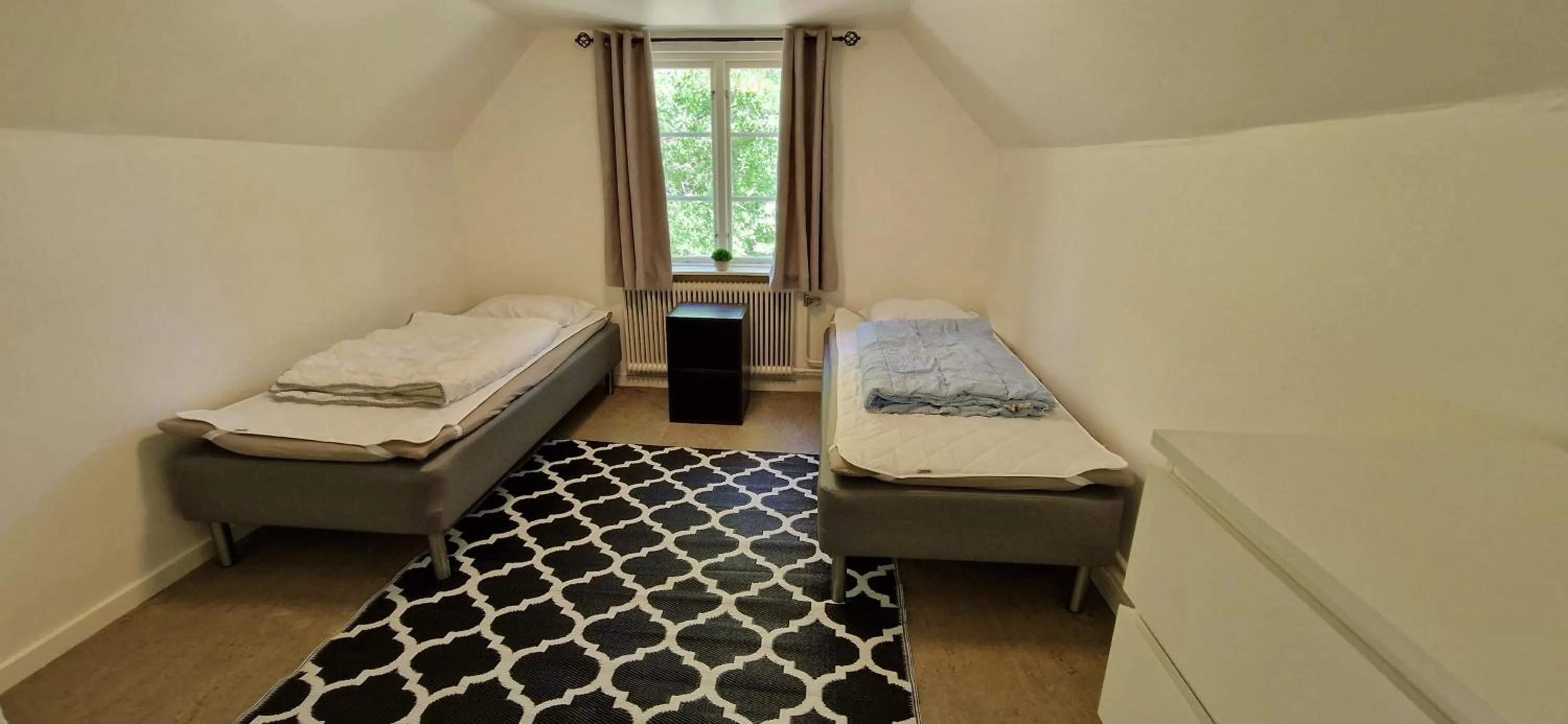 Bed in Långasjönäs Camping & Stugby