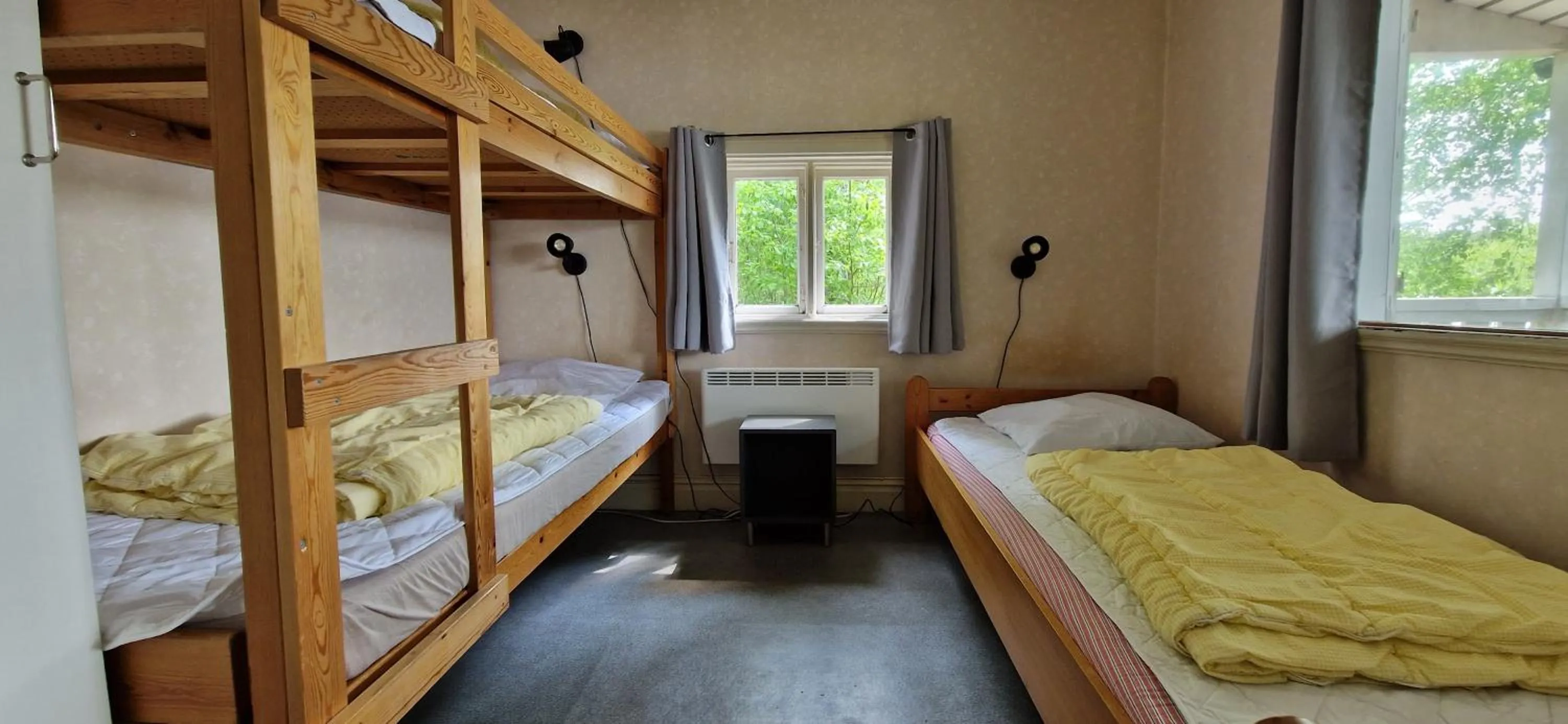 Bed in Långasjönäs Camping & Stugby