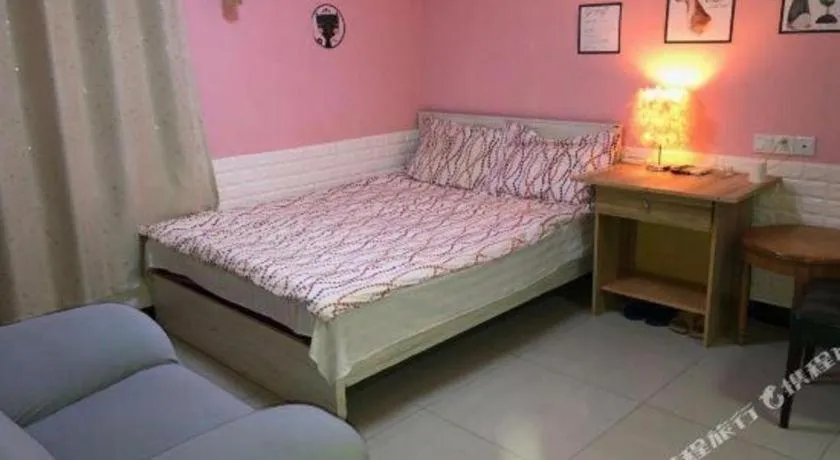 Bed in Lianyungang Jianyuan Hotel