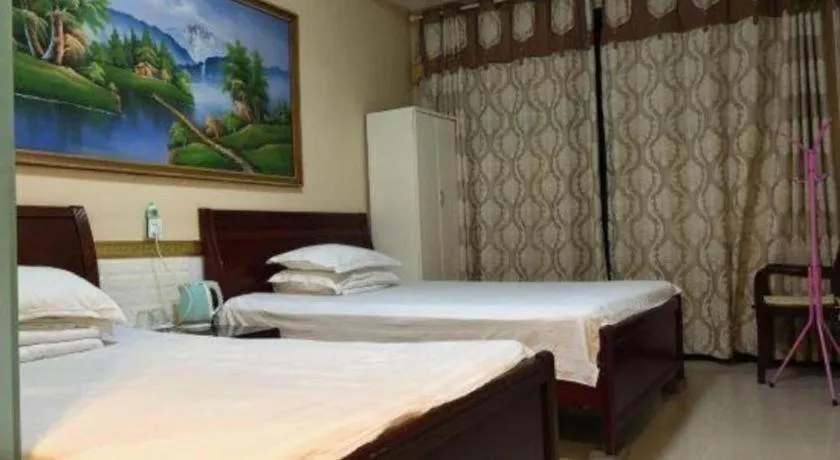 Bed in Lianyungang Jianyuan Hotel