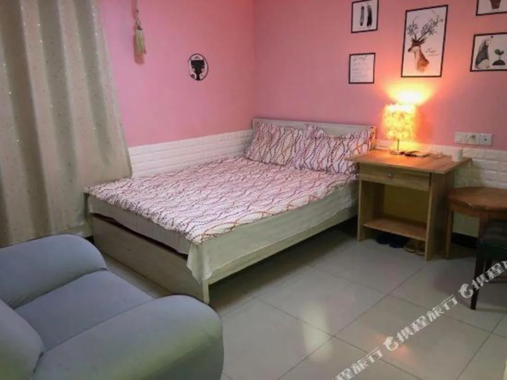 Bed in Lianyungang Jianyuan Hotel