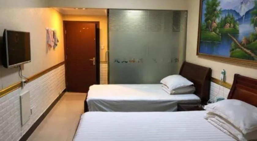 Bed in Lianyungang Jianyuan Hotel