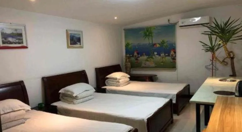 Bed in Lianyungang Jianyuan Hotel