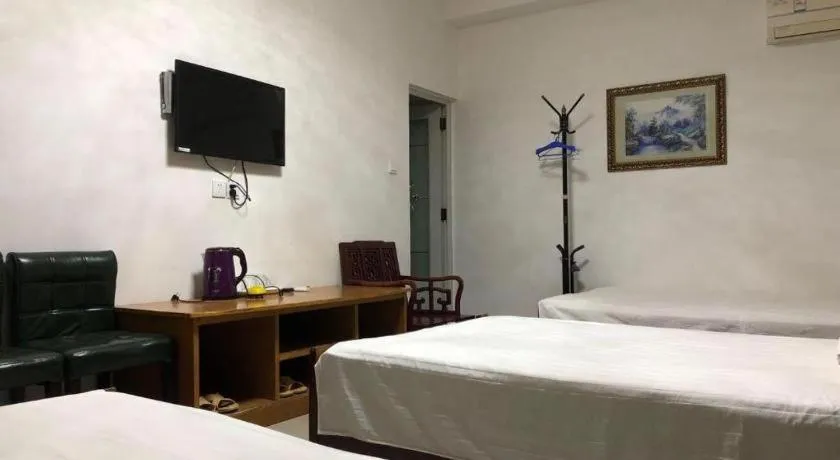 Bed in Lianyungang Jianyuan Hotel