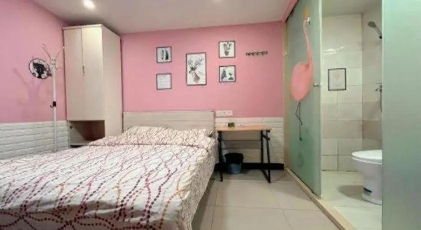 Bed in Lianyungang Jianyuan Hotel