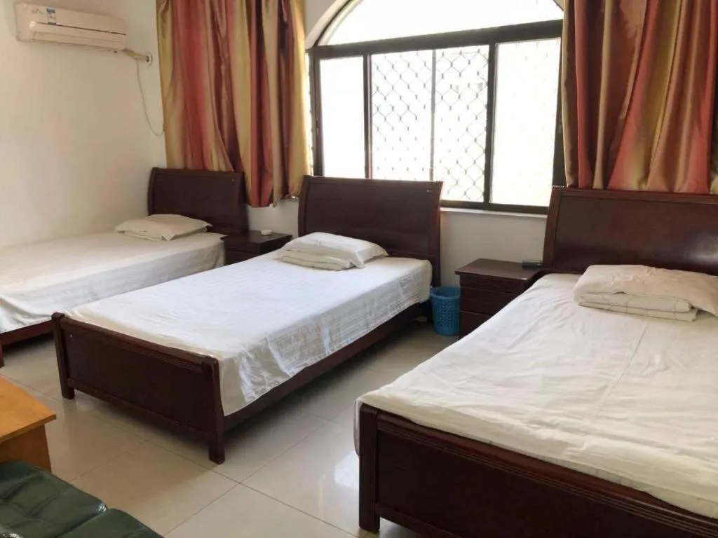 Bed in Lianyungang Jianyuan Hotel