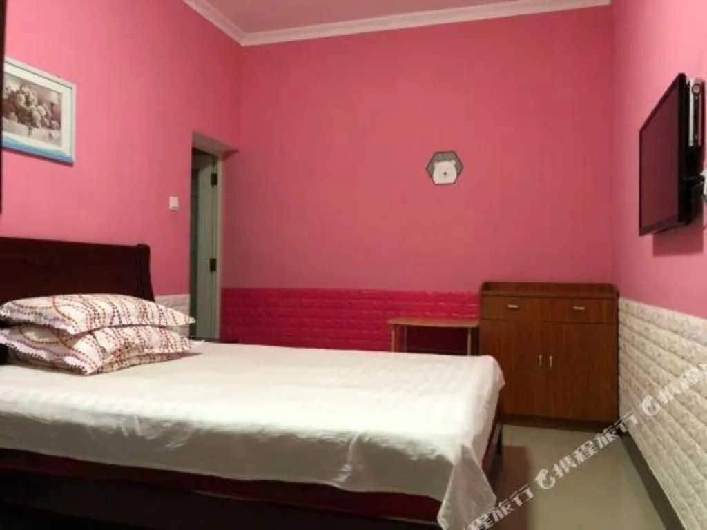 Bed in Lianyungang Jianyuan Hotel