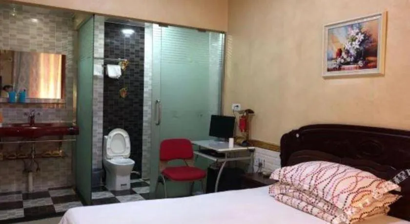 Bed in Lianyungang Jianyuan Hotel