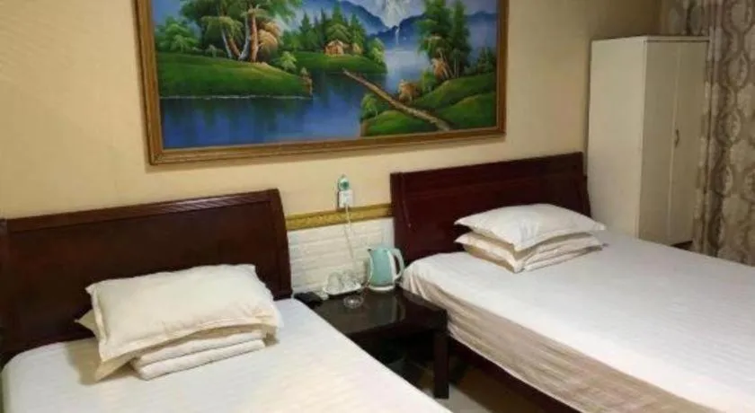 Bed in Lianyungang Jianyuan Hotel