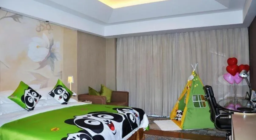 Bed in Grand Skylight International Hotel Gongqingcheng