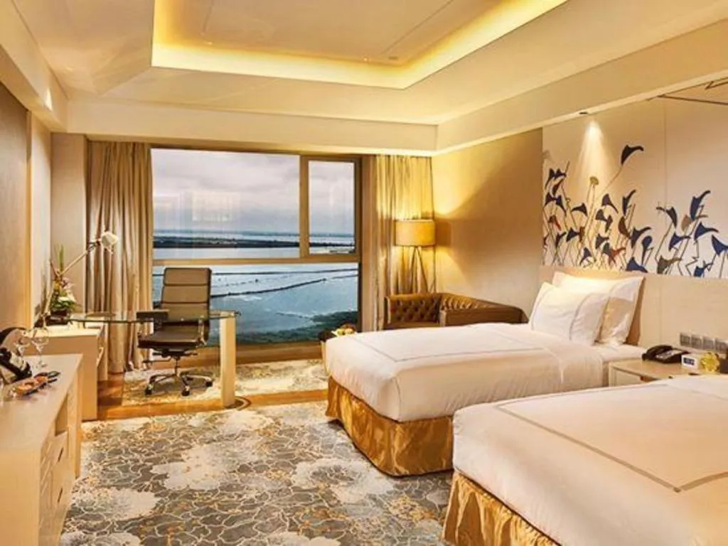 Bed in Grand Skylight International Hotel Gongqingcheng