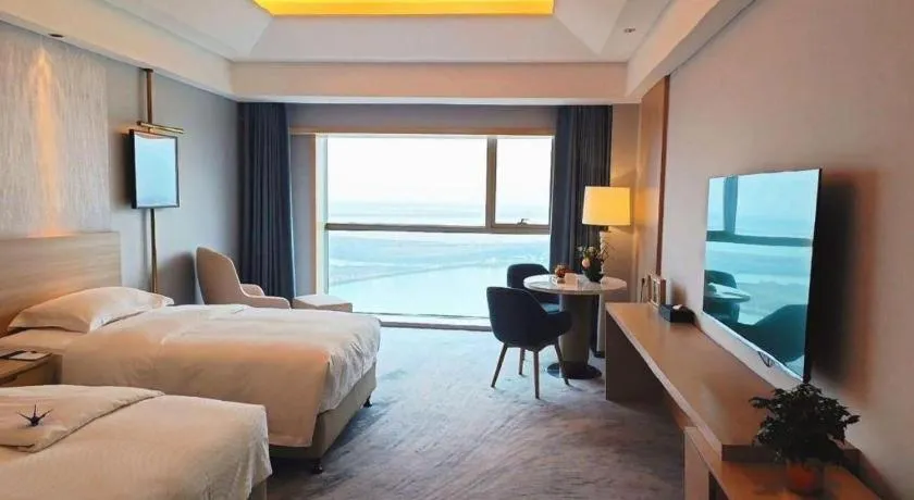 Bed in Grand Skylight International Hotel Gongqingcheng