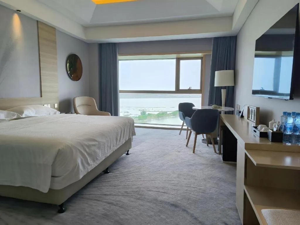 Bed in Grand Skylight International Hotel Gongqingcheng