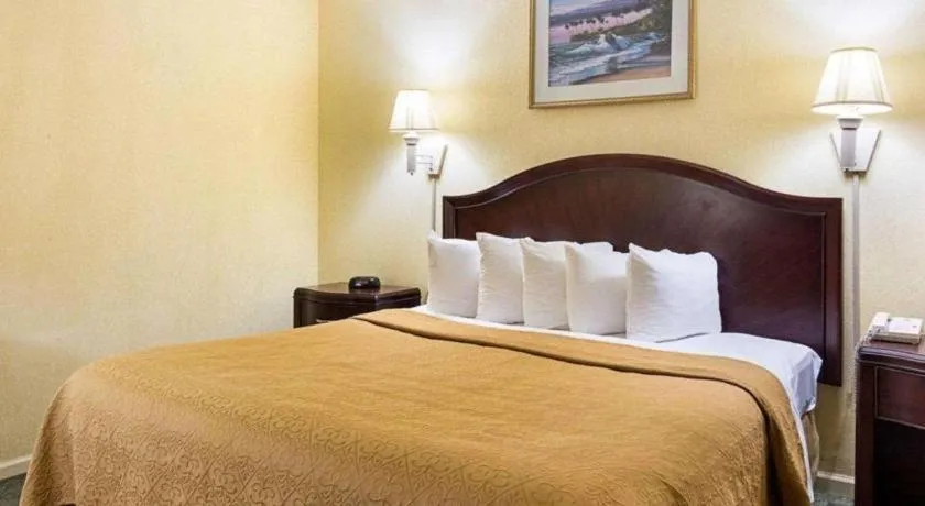 Bed in Quality Inn & Suites Franklin