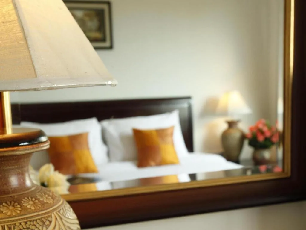 Bed in Lao Golden Hotel