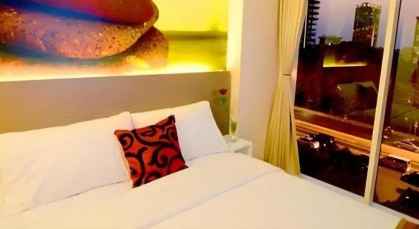 Bed in Clay Hotel Jakarta