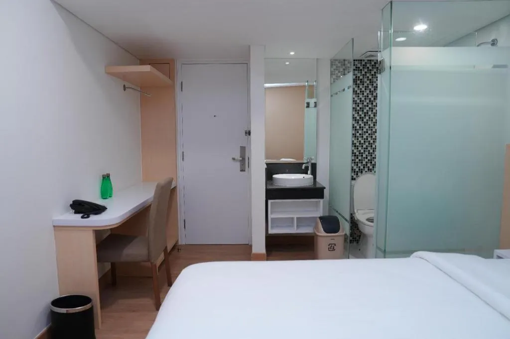 Bed in Clay Hotel Jakarta
