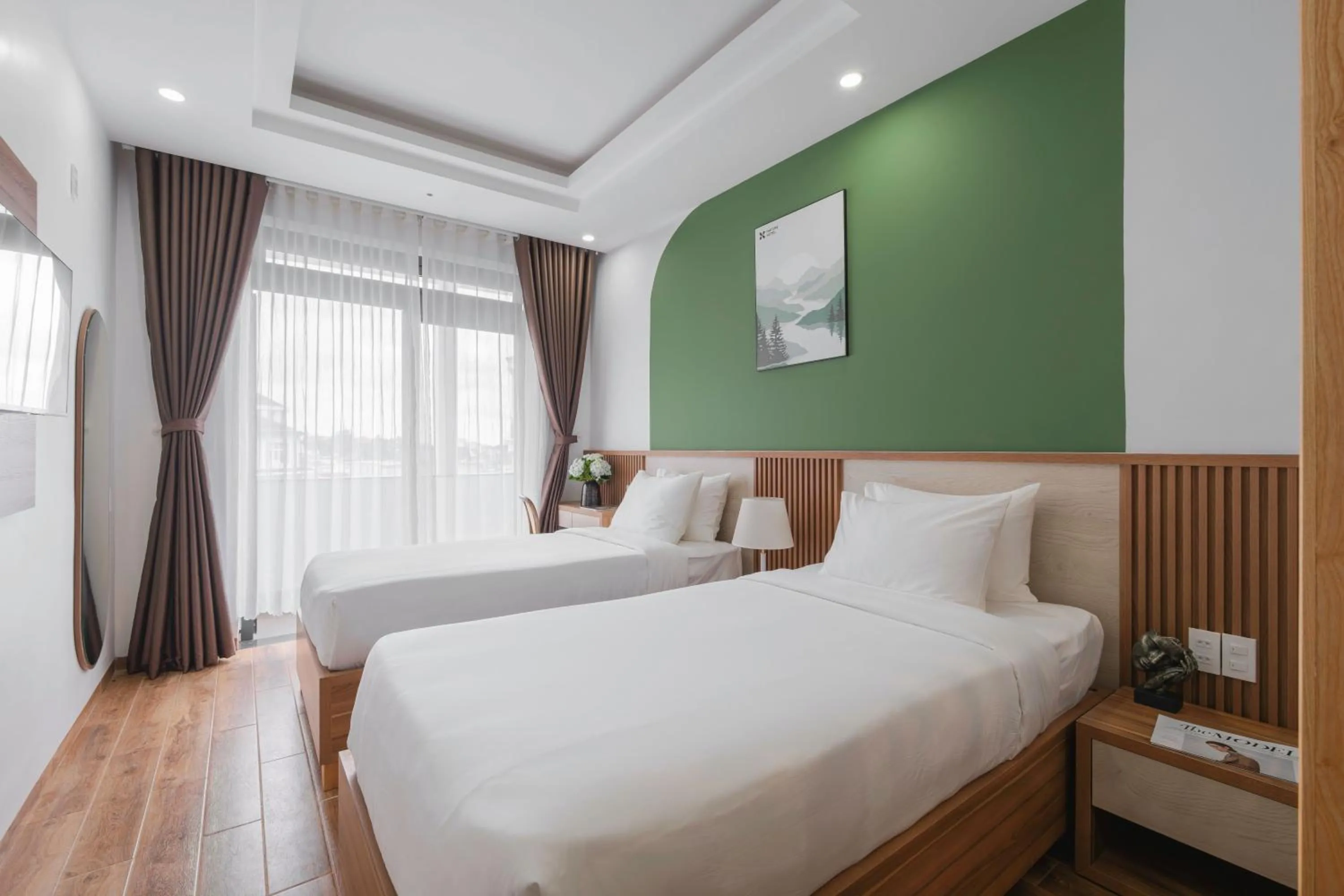 Photo of the whole room, Bed in Nature Hotel - Nam Ky Khoi Nghia