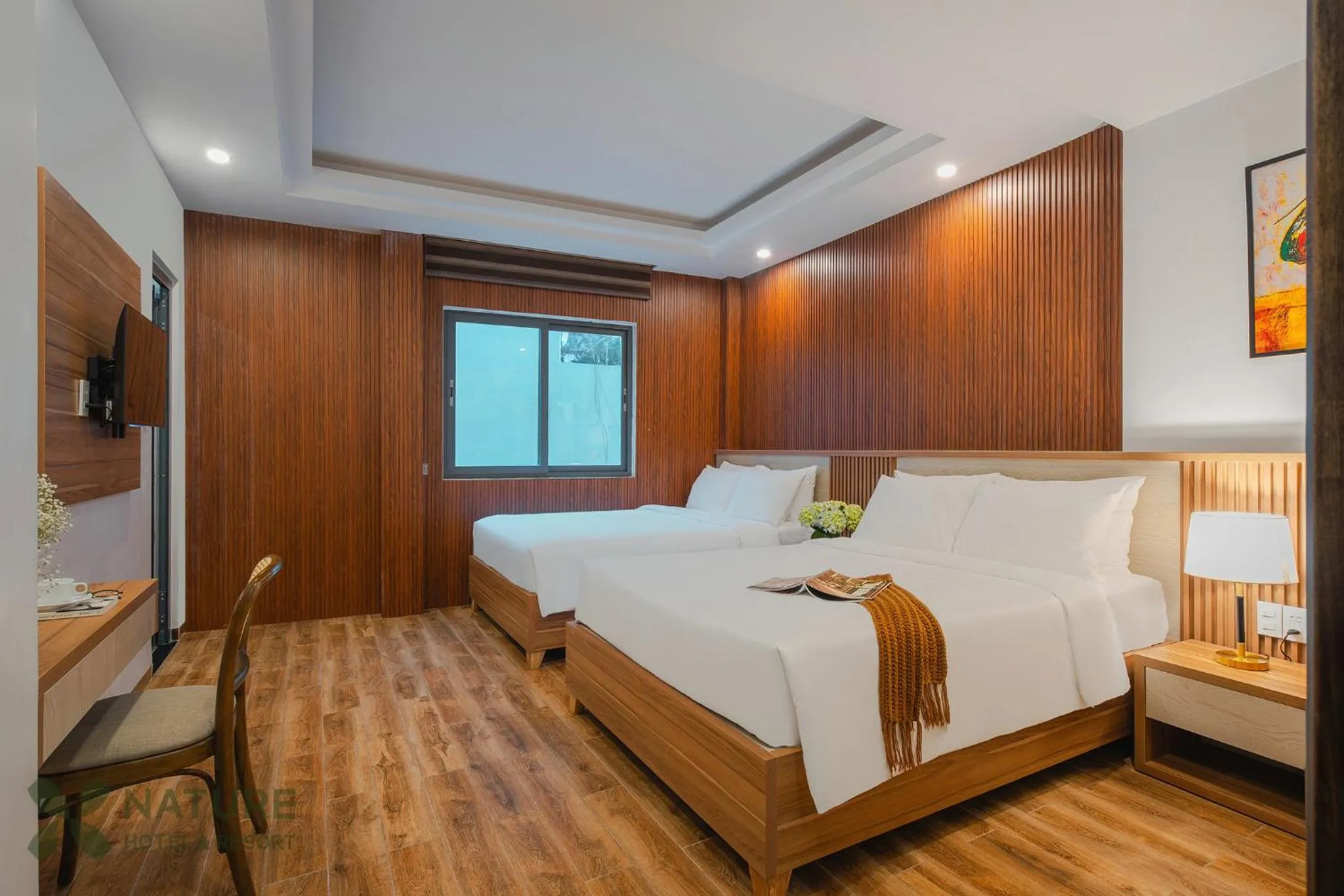 Bed in Nature Hotel - Nam Ky Khoi Nghia