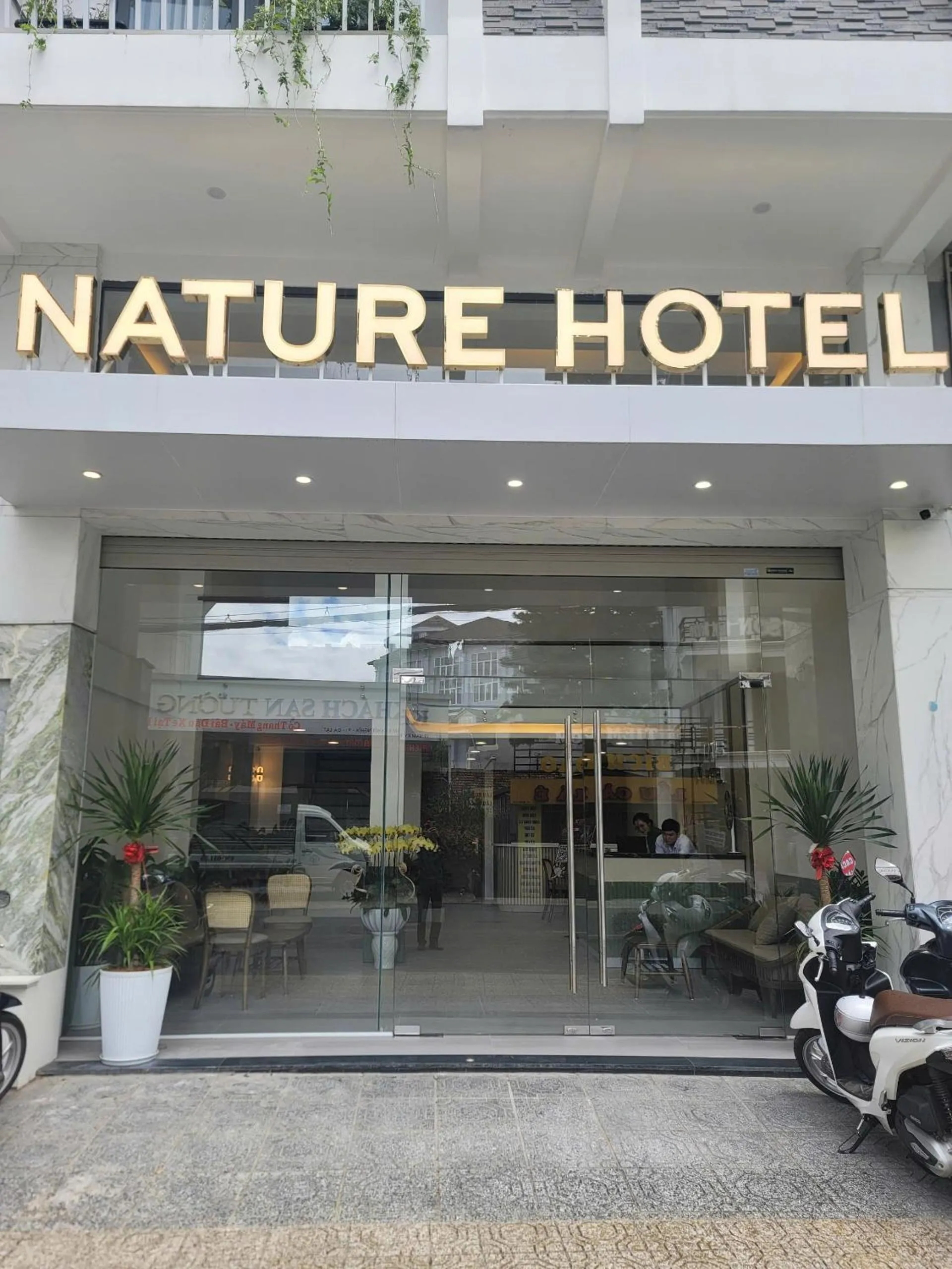 Facade/entrance in Nature Hotel - Nam Ky Khoi Nghia
