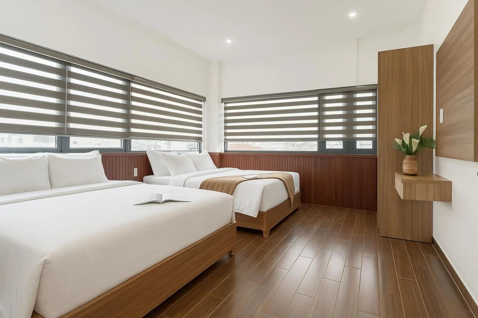 Bedroom, Bed in Nature Hotel - Nam Ky Khoi Nghia