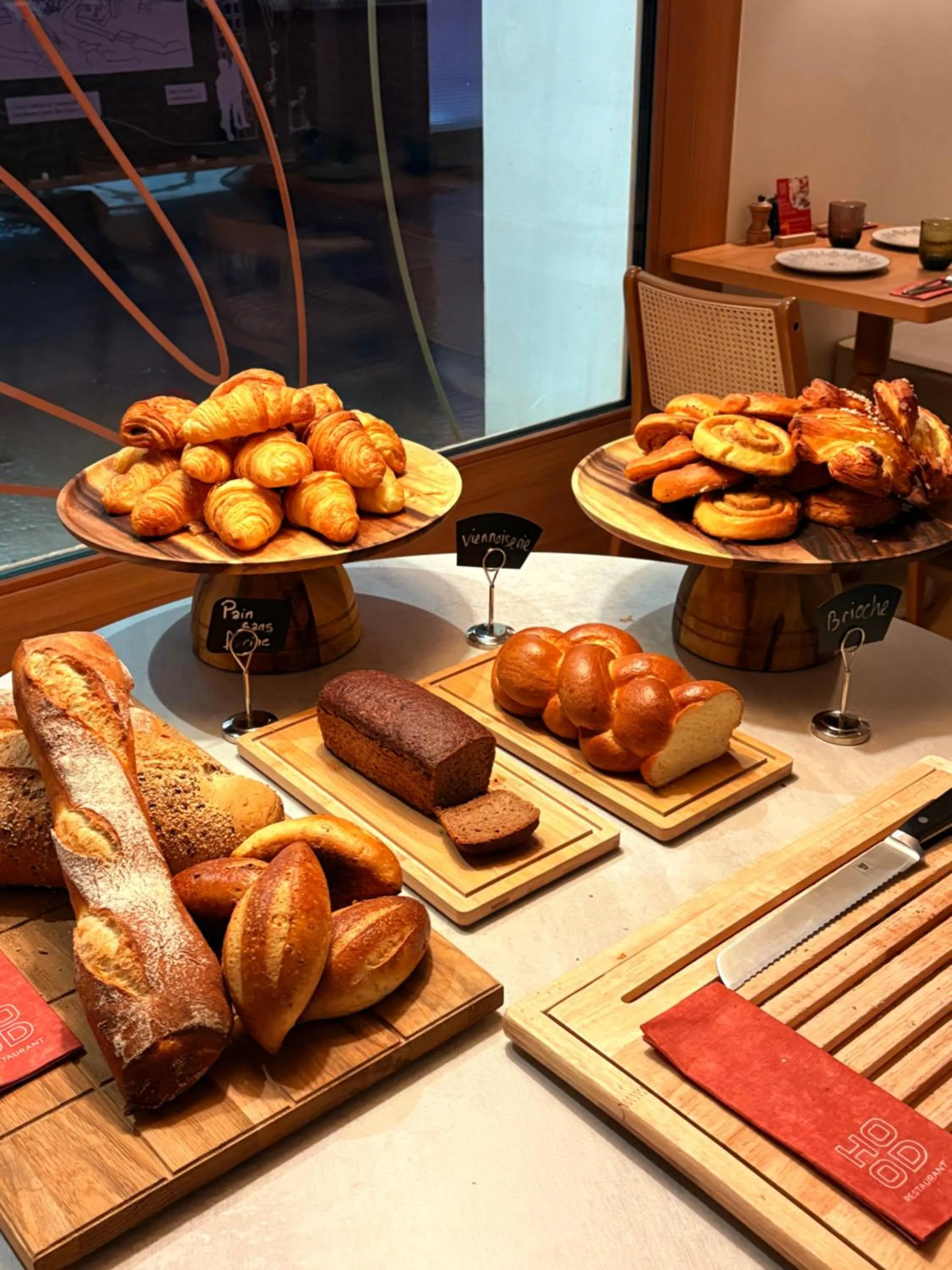 Breakfast in HOOD Hotel