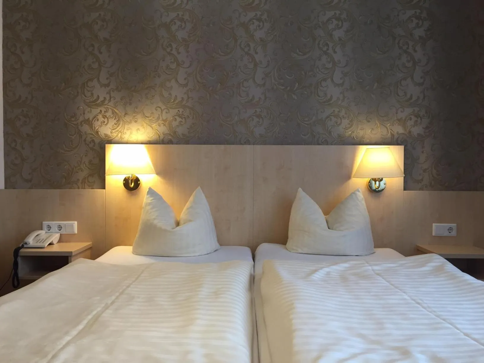 Bed in Weinhotel Römerbad