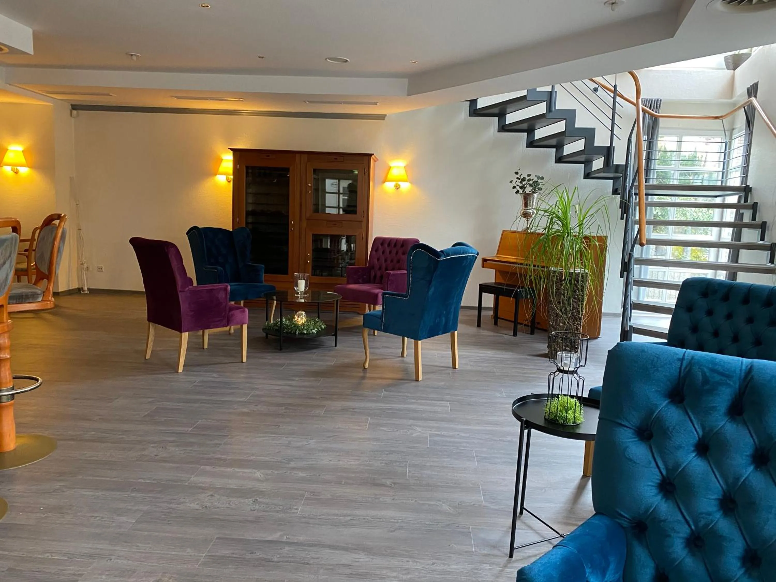 Lounge or bar in Weinhotel Römerbad