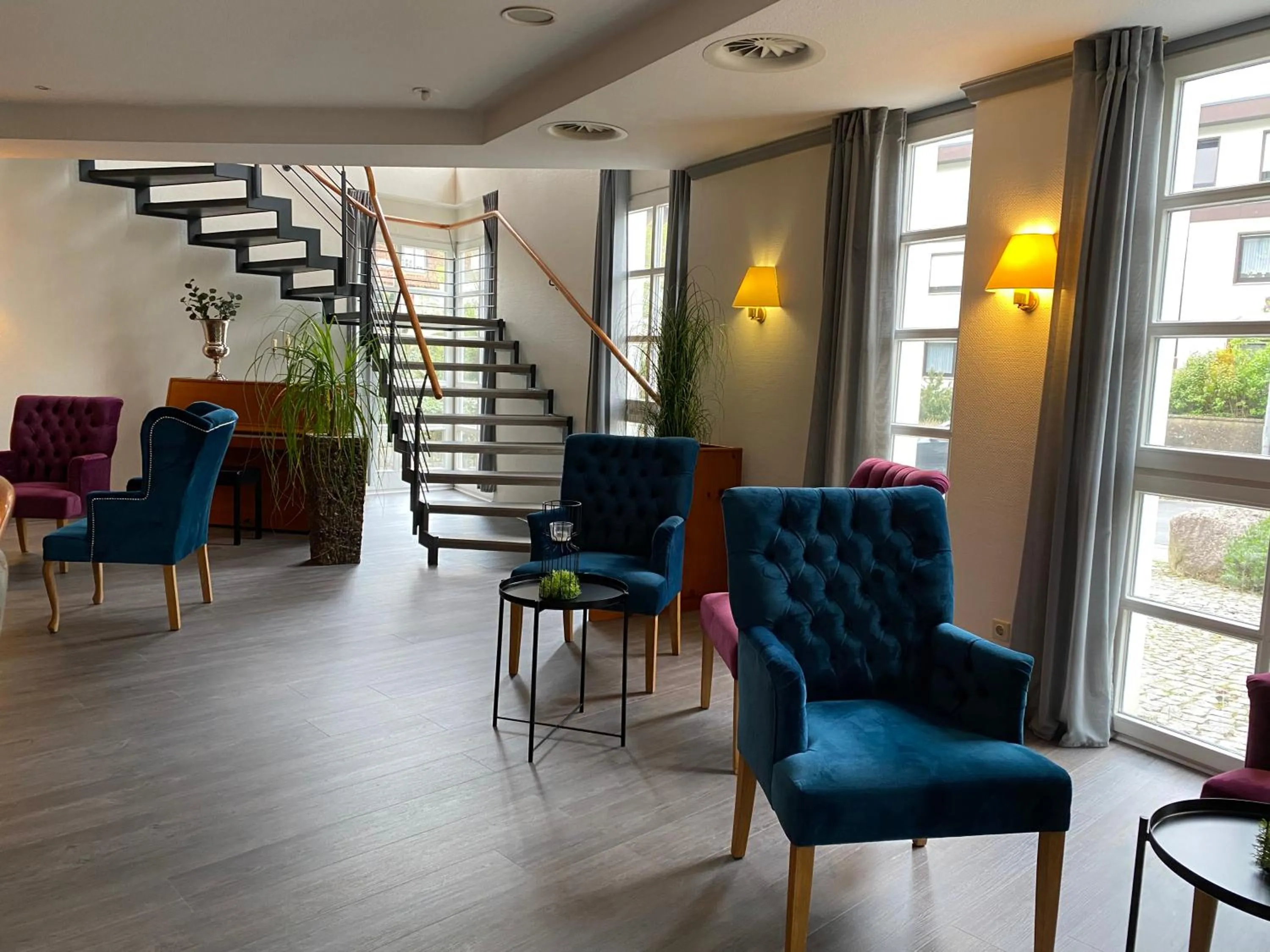 Lounge or bar in Weinhotel Römerbad