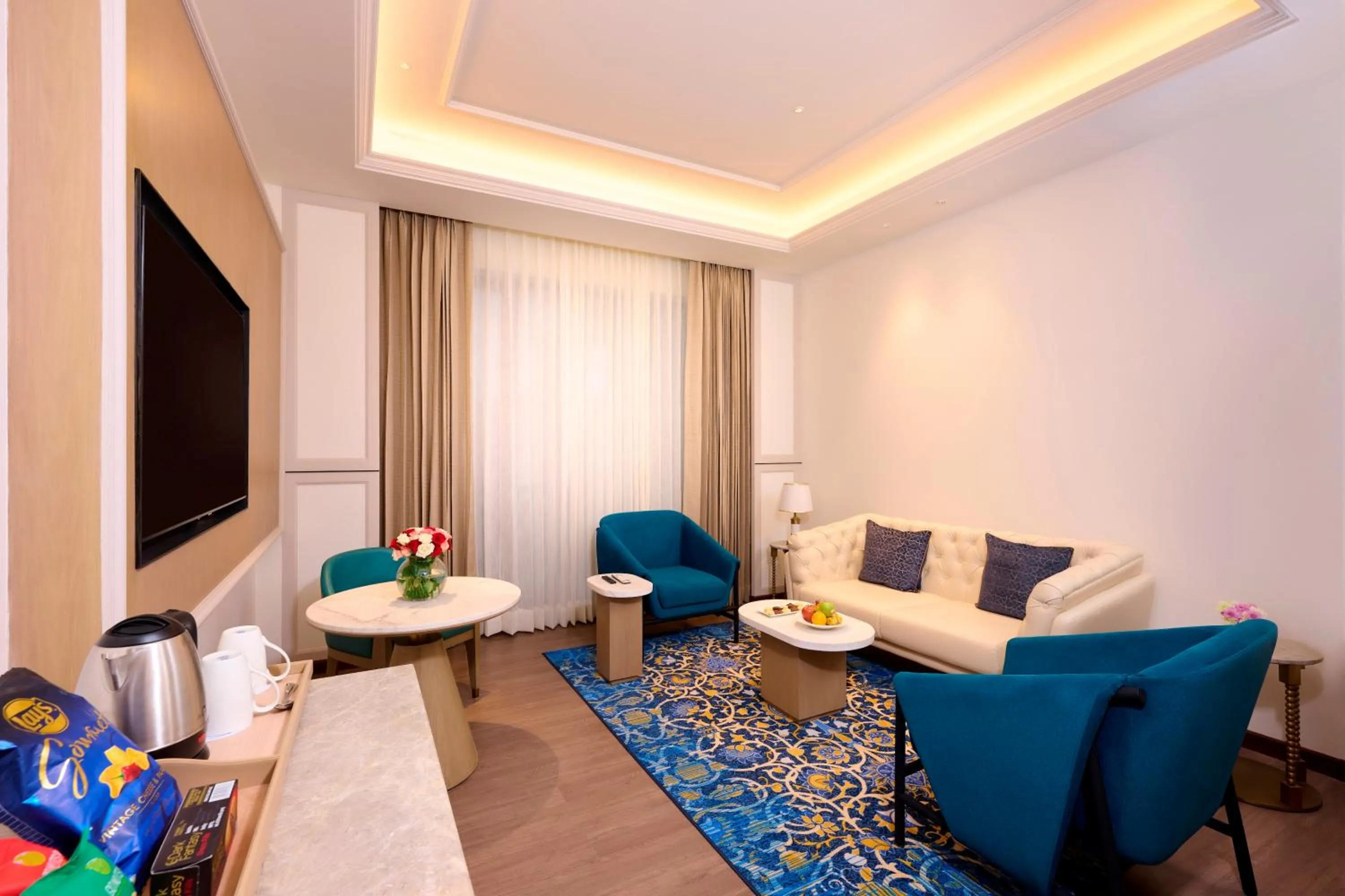 Seating area in Sarovar Premiere Amritsar