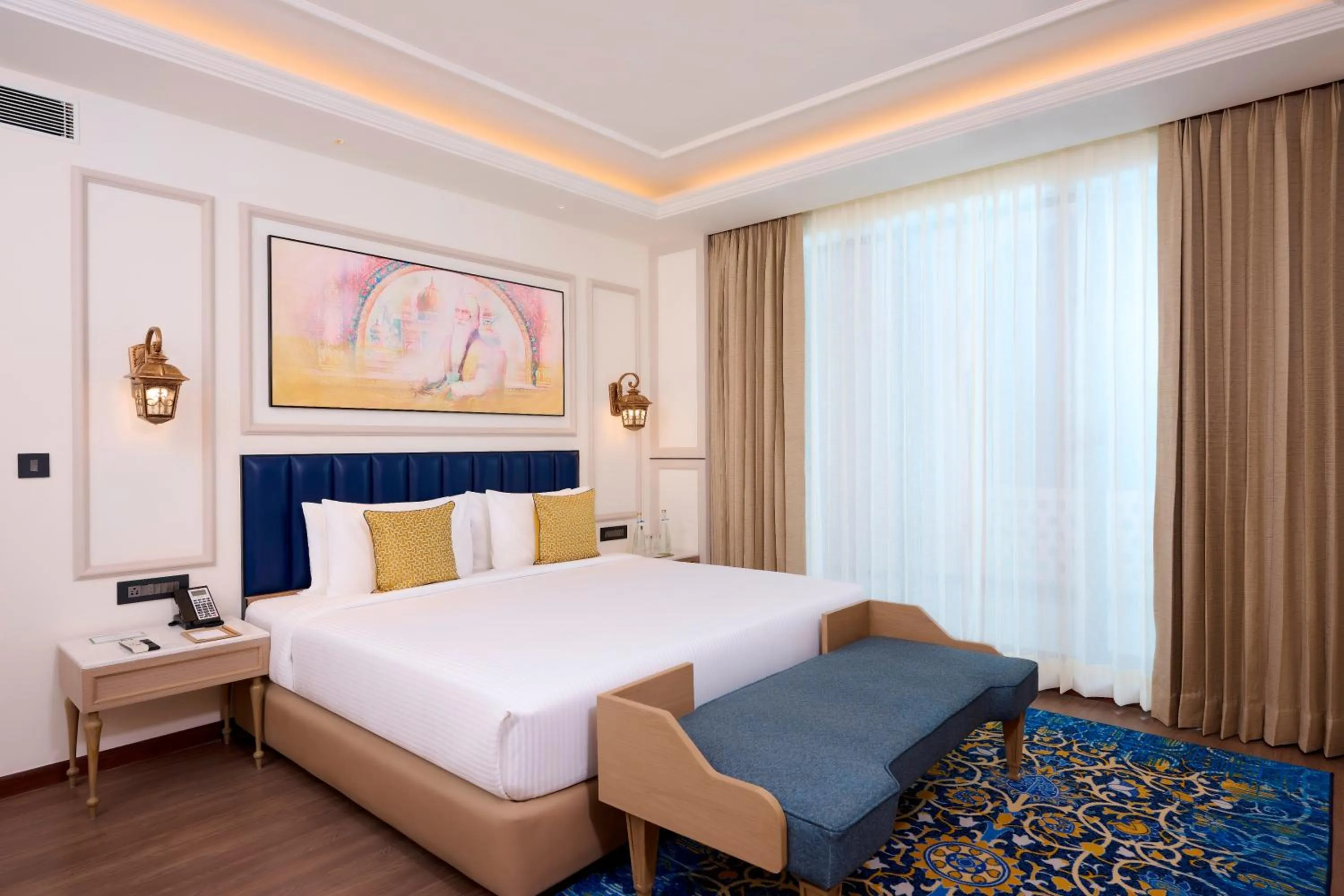 Bedroom, Bed in Sarovar Premiere Amritsar