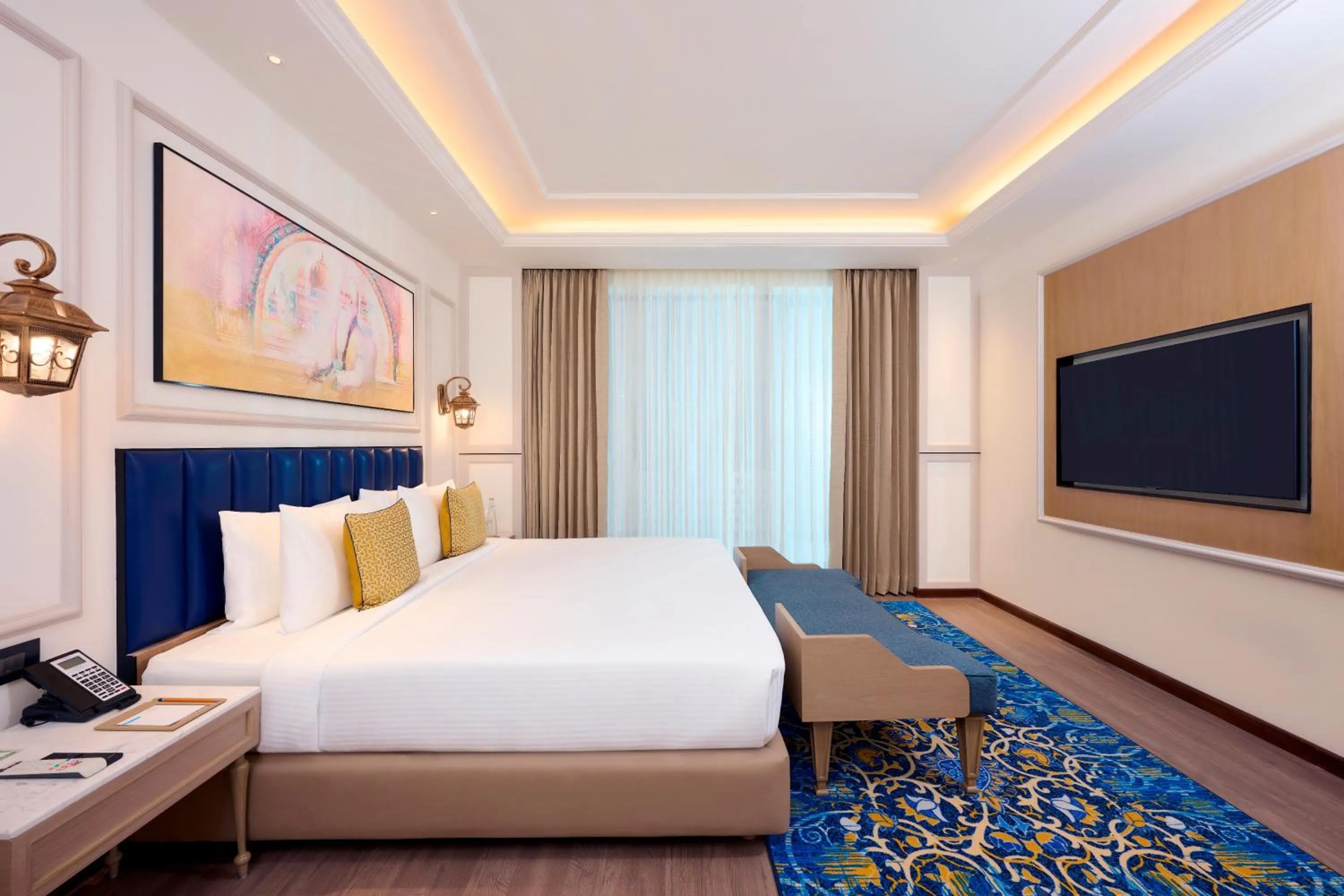 Bedroom, Bed in Sarovar Premiere Amritsar