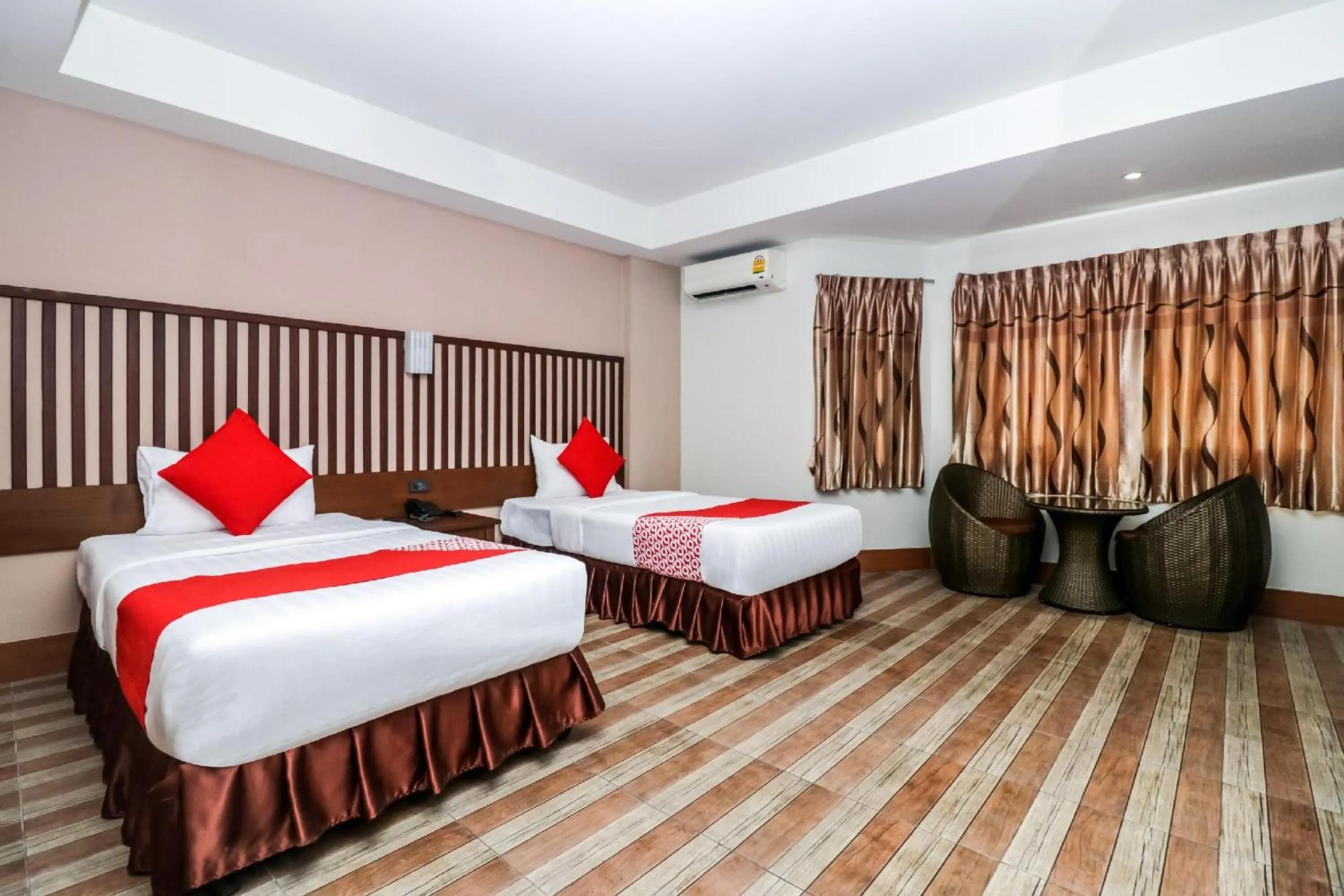 View (from property/room), Bed in Collection O JA Siam City